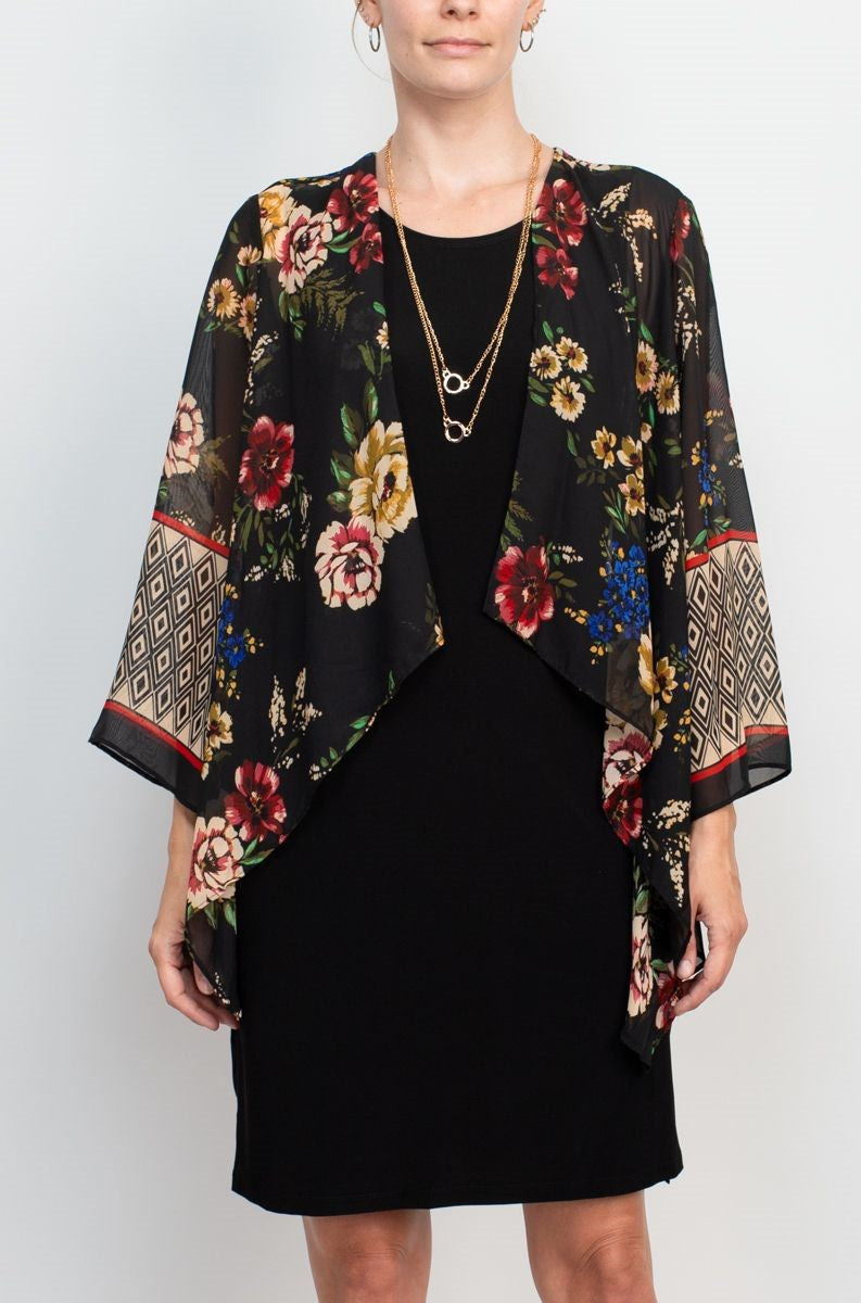 Studio One New York 75634 Sandra Darren Crew Neck Sleeveless Chain Studio One New York