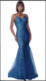 Annabelle Dress 8884 Special Occasion Gown With Spaghetti Straps Annabelle Dress Collection