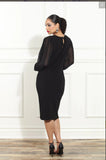 Donna Vinci Style DV-511 1PC Long Sleeve Dress