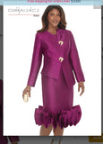 Donna Vinci 2PC Top & Skirt Set Style 12292