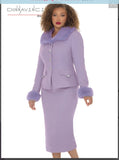 Donna Vinci 2PC Jacket & Skirt Set Style 12294