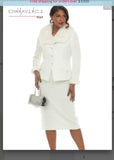 Donna Vinci 2PC Jacket & Skirt Set Style 12294