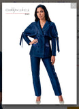 Donna Vinci 2PC Jacket & Pant Suit Style 12297
