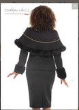 Donna Vinci Style 12306 2PC Jacket And Skirt