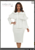 Donna Vinci Style 12306 2PC Jacket And Skirt