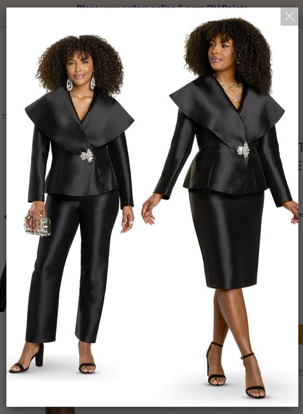 Donna Vinci Style 12170 3PC Jacket/Pant/Skirt Set