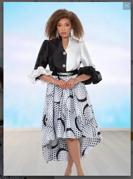 Donna Vinci Style 12173 1PC Dress In Exclusive Crepe Fabric