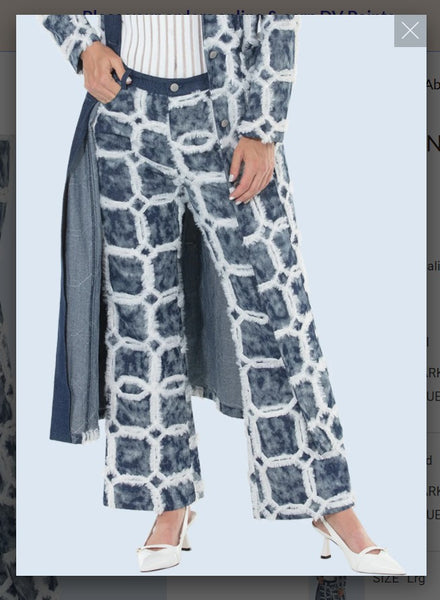 Donna Vinci Jeans Style 8509-P Pant Sold Separate