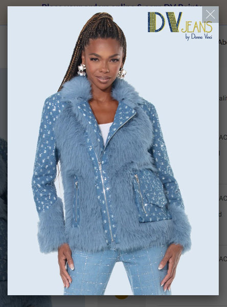 Donna Vinci Jeans Style 8512 Jacket