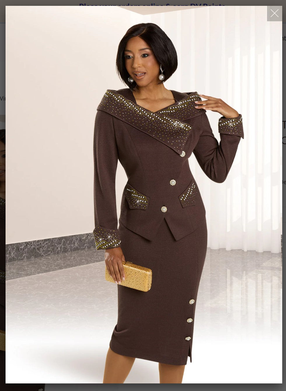 Donna Vinci Knits Style 13428 2PC Jacket/Skirt Suit Donna Vinci Knit