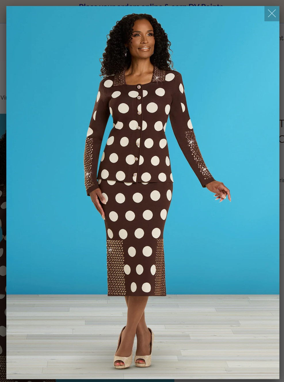 Donna Vinci Knits Style 13429 2PC Jacket/Skirt Suit Donna Vinci Knit