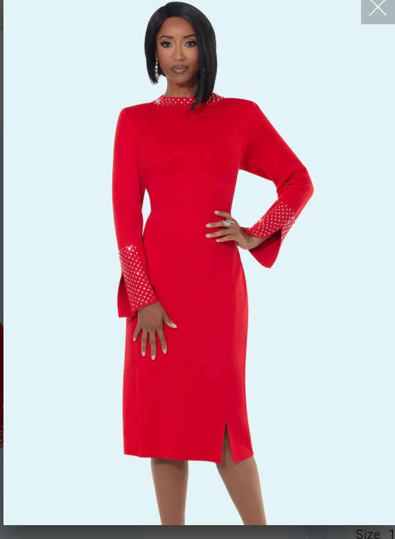 Donna Vinci Knit Style 13437 1PC Knit Dress