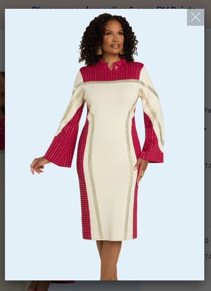 Donna Vinci Knits Style 13450 1PC Knit Dress