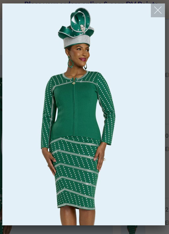 Donna Vinci Knits Style 13452 2PC Knit Jacket/Skirt