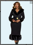Donna Vinci Knits Style 13455 2PC Knit Jacket/Skirt Suit