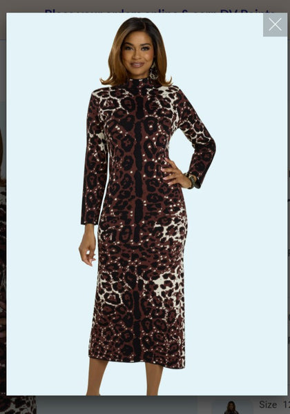 Donna Vinci Knit Style 13456 1PC Knit Dress