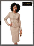 Donna Vinci Knit Style 13463 2PC Jacket/Skirt Suit Exclusive