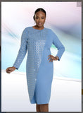 Donna Vinci Knits Style 13439 1PC Knit Dress Exclusive Knitted Yarn