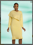 Donna Vinci Knits Style 13442 1PC Knit Dress Exclusive Knitted Yarn