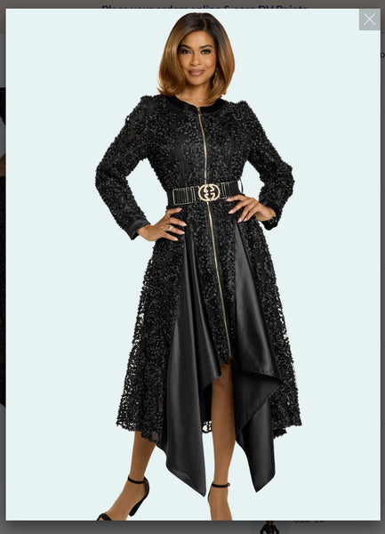 Donna Vinci Style 12206 1PC Dress