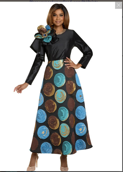 Donna Vinci Style 12208 1PC Dress