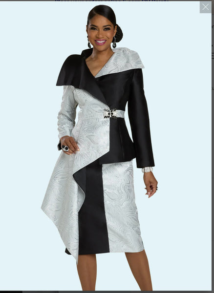 Donna Vinci Style 12220 2PC Jacket/Skirt Suit