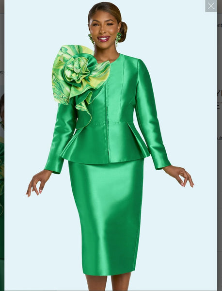 Donna Vinci Style 12227 2PC Jacket/Skirt Suit