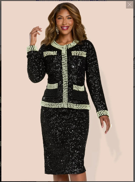 Donna Vinci Style 12234 2PC Jacket/Skirt