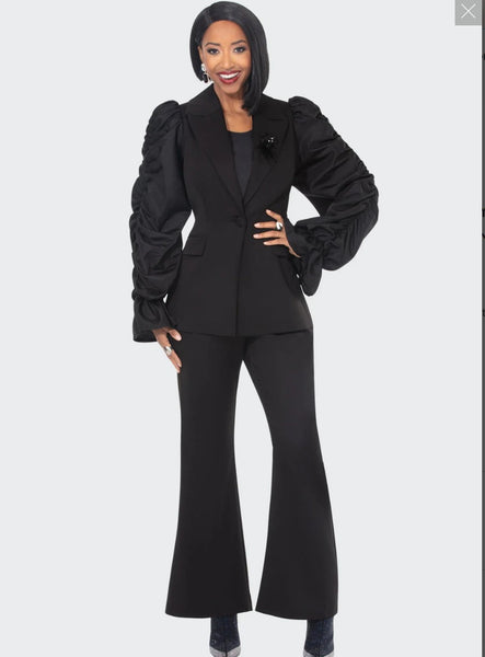 Donna Vinci 12242 3PC Jacket/Pant/And Top
