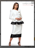 Donna Vinci Style 12252 2PC Jacket/Skirt Suit