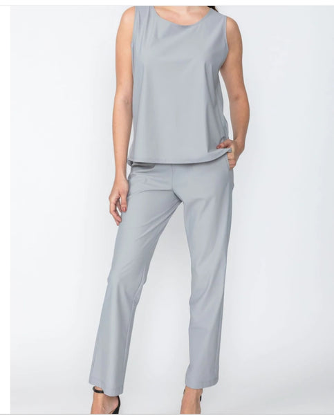 IC Collection 4411TP 1PC Straight Leg Pants With Cami