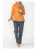 IC Collection 4790J 1PC Long Sleeve Jacket With Contrast Merror IC Collection