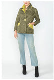 IC Collection 4790J 1PC Long Sleeve Jacket With Contrast Merror IC Collection