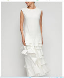 IC Collection 7224JS 1PC Asymmetric Patchwork Jumpsuit