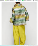 IC Collection 7245T 1PC Tunic ONE SIDE PATCH POCKET Blouson Cuffs Top