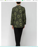 IC Collection 7376J 1PC One Button Asymmetric Jacket