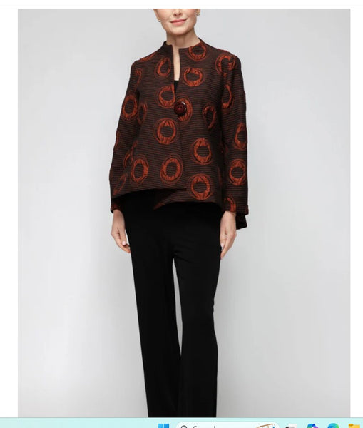 IC Collection 7376J 1PC One Button Asymmetric Jacket