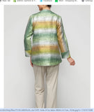 IC Collection 7518J 1PC Asymmetric One Button Jacket With Beautiful Shades Of Colors