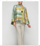 IC Collection 7518J 1PC Asymmetric One Button Jacket With Beautiful Shades Of Colors