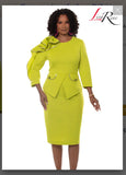 Lisa Rene Style 3372 1PC Dress Poly/Spandex Fabric