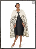 Lisa Rene Style 240729 2PC Cape & Dress Set