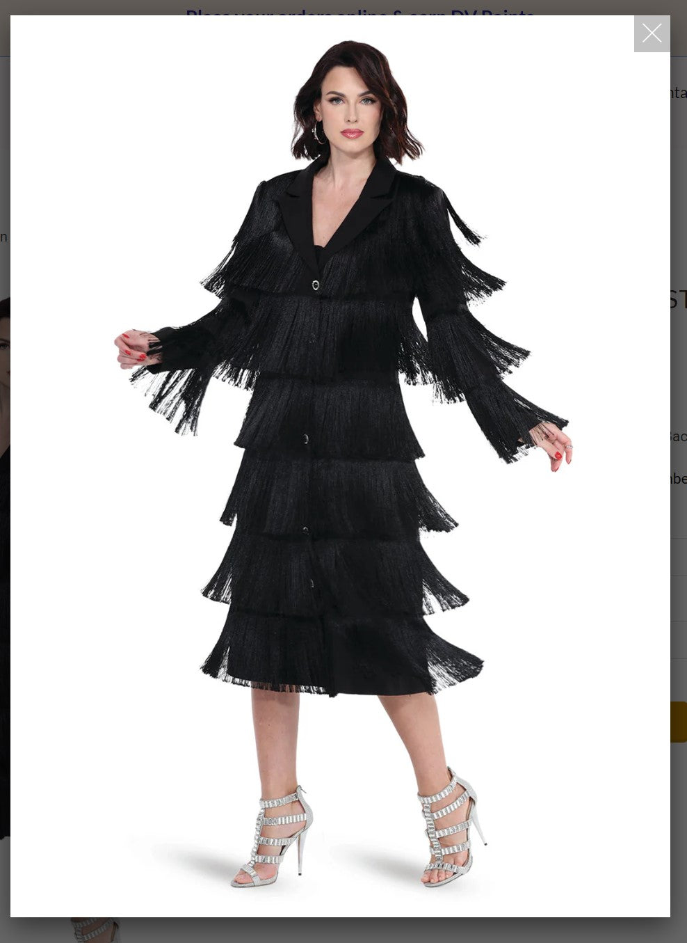 Love The Queen Style 17581 Black 1PC Dress Love The Queen