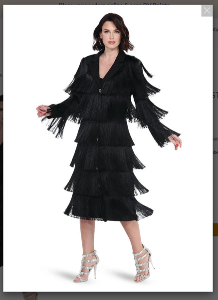 Love The Queen Style 17581 Black 1PC Dress Love The Queen