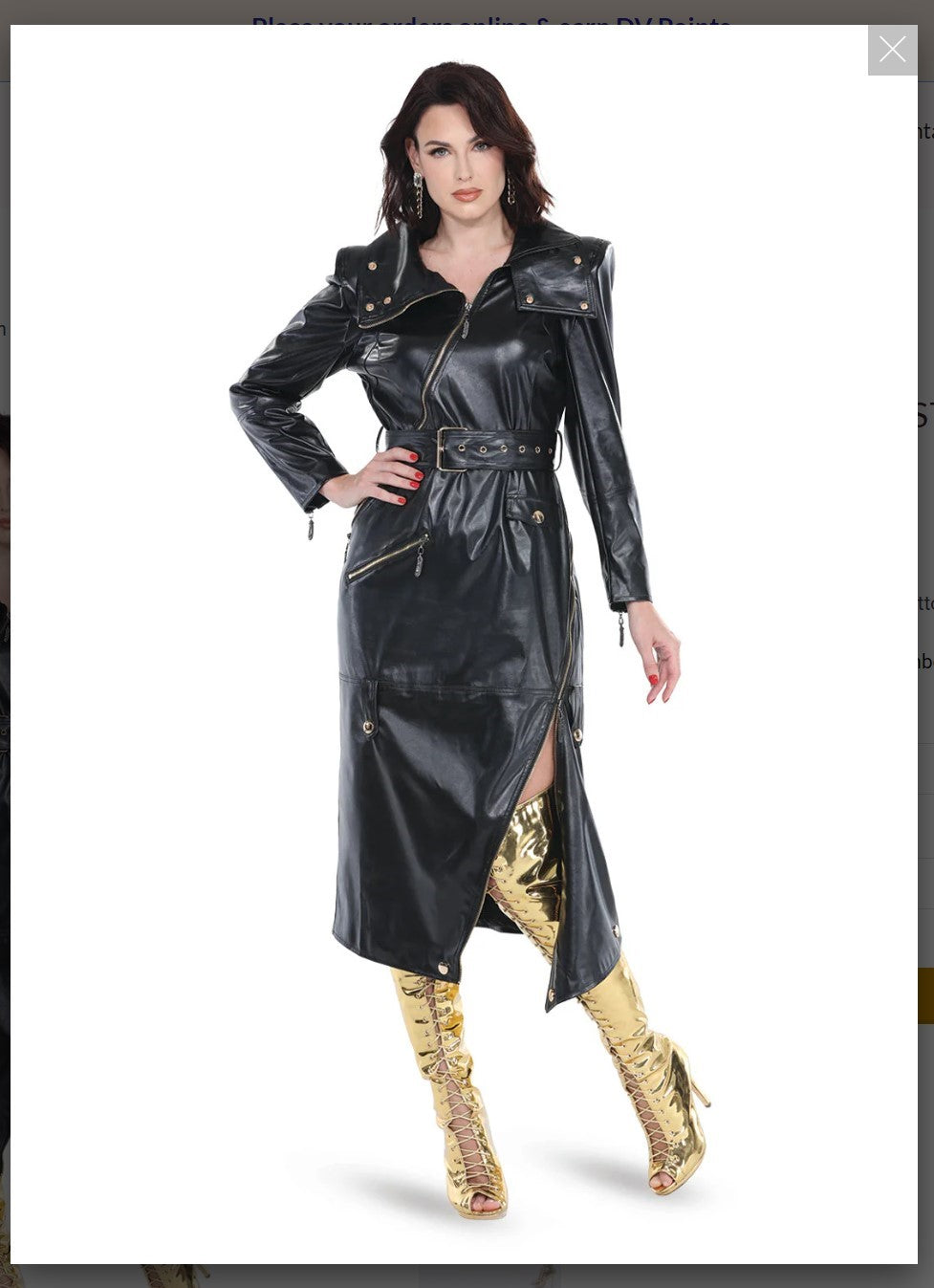 Love The Queen Style 17586 Black 1PC Dress Love The Queen