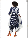 Love The Queen Style 17608 1PC Jumpsuit Wide Leg Suit In Polka Dots