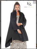 Love The Queen Style 17624 1PC Long Sleeve Front Zip-Up Tunic