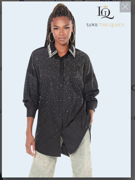 Love The Queen Style 17626 1PC Long Sleeve Tunic