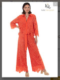 Love The Queen Style 17643 2PC Jacket/Pant Set