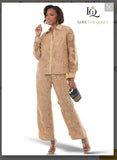 Love The Queen Style 17646  2PC Jacket/Pant Set