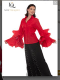 Love The Queen Style 17671 1PC Long Sleeve Shirt